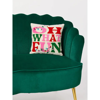 "Oh what Fun" Pillow