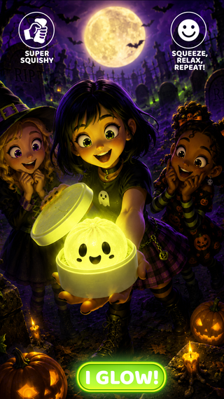 Mystery Dumpling Squishy Toy  | Spooky