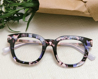 Celeste Reading Glasses Purple Quartz