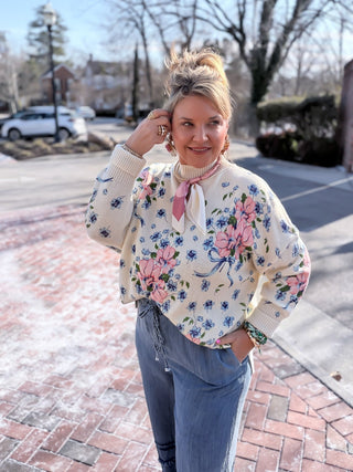 Chambray Charm Crop Pants