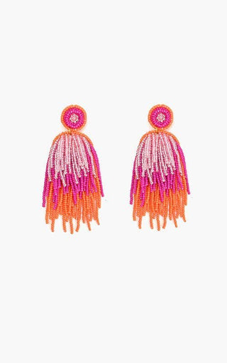 Charming Layered Beaded Earrings
