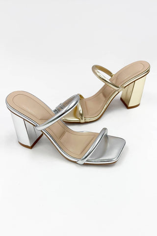 Chicago Double Strap Heels