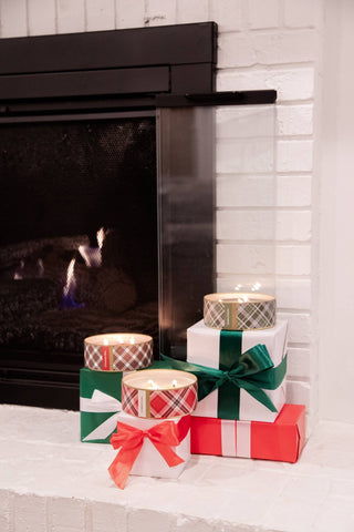 Christmas Bliss Holiday 3 Wick Tin Candle