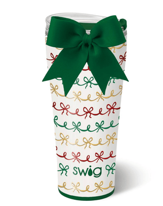Christmas Bows Tumbler 32oz
