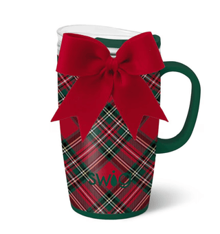 Christmas Plaid Travel Mug 18oz