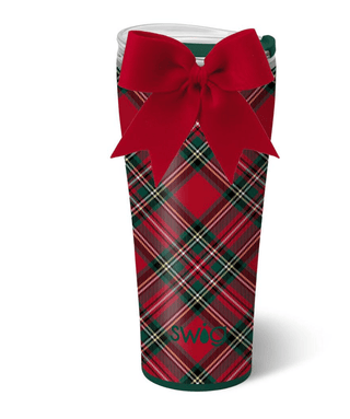 Christmas Plaid Tumbler 32oz