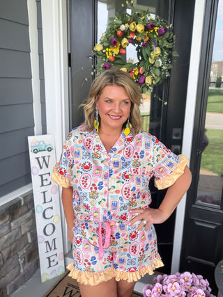 mediterranean inspired pajamas