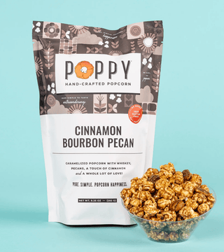 Cinnamon Bourbon Pecan Popcorn