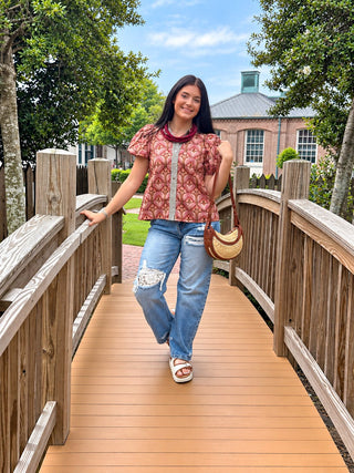 Cinnamon Fields Blouse