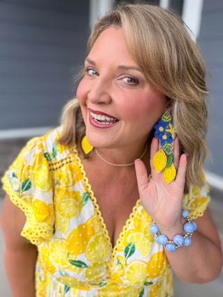 Citrus Crush Maxi Dress