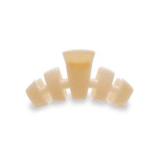 Classic Almond Beige Small Hair Clip