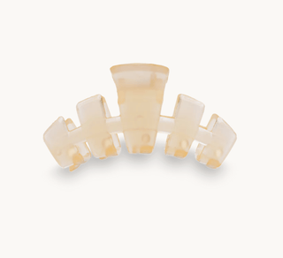 Classic Almond Beige Tiny Hair Clip