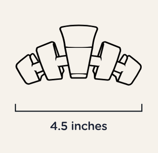 Classic Antigua Large Hair Clip