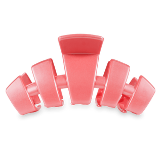 Classic Calming Coral Large Hair Clip