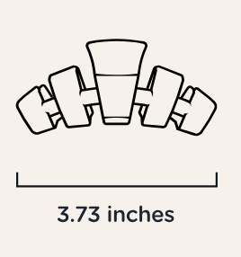 Classic Sage It Ain't So Hair Clips