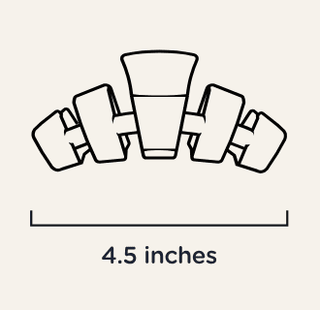 Classic Sage It Ain't So Hair Clips