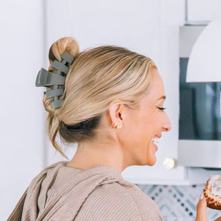 Classic Sage It Ain't So Hair Clips