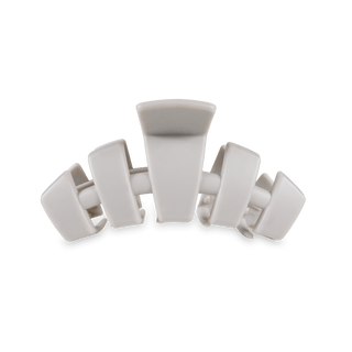 Classic Silver Flames Medium Hair Clip