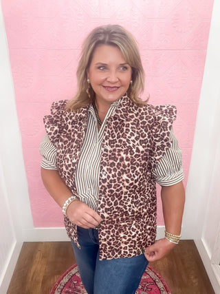 Claw & Order Quilted Puffer Vest