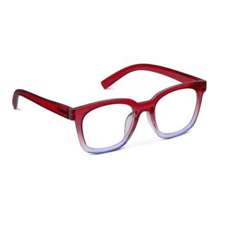 Clear Horizon Reading Glasses Wine/Purple