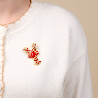 Coastal Chic Marine Life Brooch