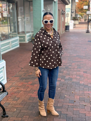 Cocoa Charm Blouse