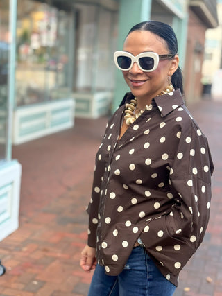 Cocoa Charm Blouse