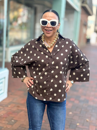 Cocoa Charm Blouse