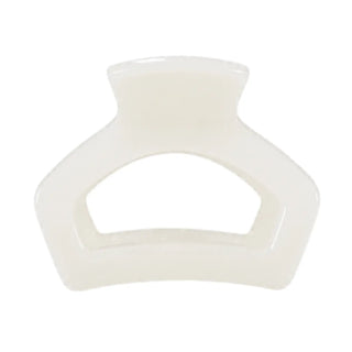 Coconut White Open Claw Hair Clips