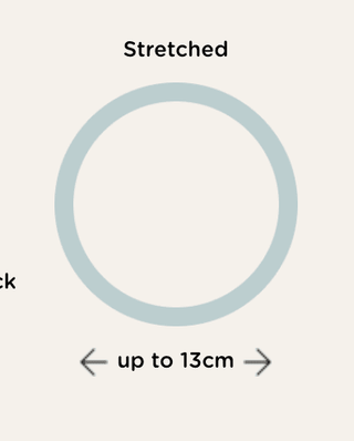 Coconut White Small Hair Ties