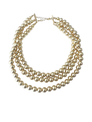 Collette Triple Strand Necklace Medium