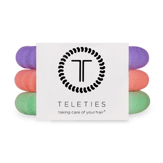 Color Rush nylon hair ties by Teleties.