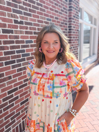 Confetti Garden Tiered Dress