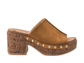 Corkys | Gaslight Platform Sandal | Camel