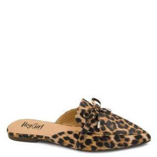 Corkys leopard tip included mule sandal.