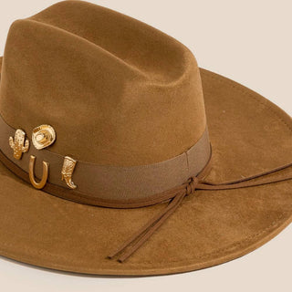 Cowboy Charms Fedora Hat