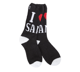 Cozy Crew OS I Heart Santa Socks
