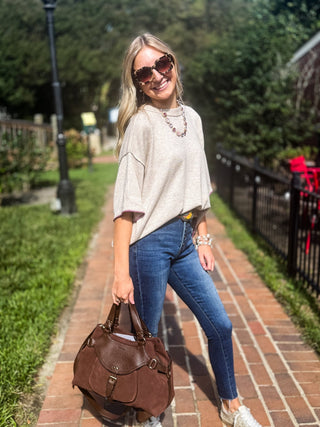 Cozy Oat Sweater