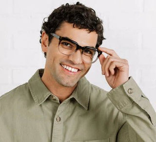 Crawford Reading Glasses Olive Botanico/Gray