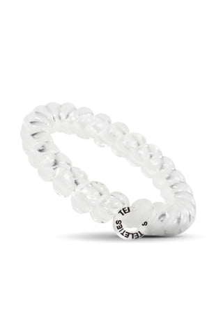 Crystal Clear Large Hair Ties