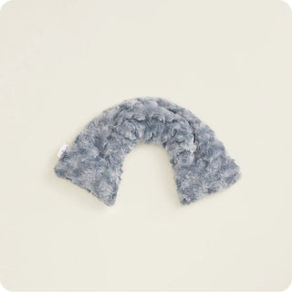 Gray curly warmie neck wrap.