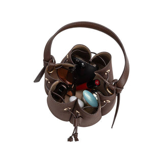 Laguna Mini Top Handle Bag | Chocolate