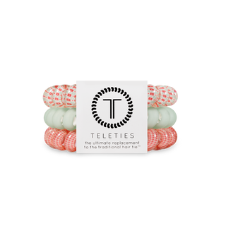 Calming Coral Large Hair Ties