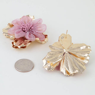 Multi Blossom Petal Earrings