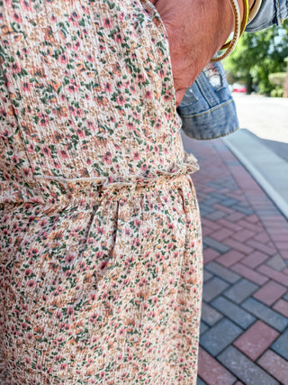 Dainty Bloom Palazzo Pants