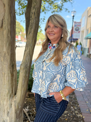 Damask Darling Blouse