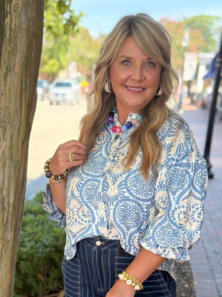 Damask Darling Blouse