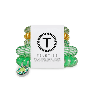 Dancing Green Mixed Hair Ties