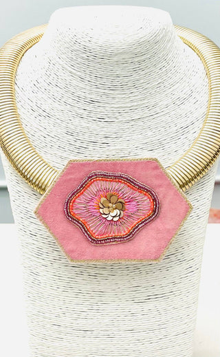 Designer's Choice Necklace | Pink Velvet