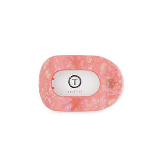 Dreamsicle Flat Round Hair Clip